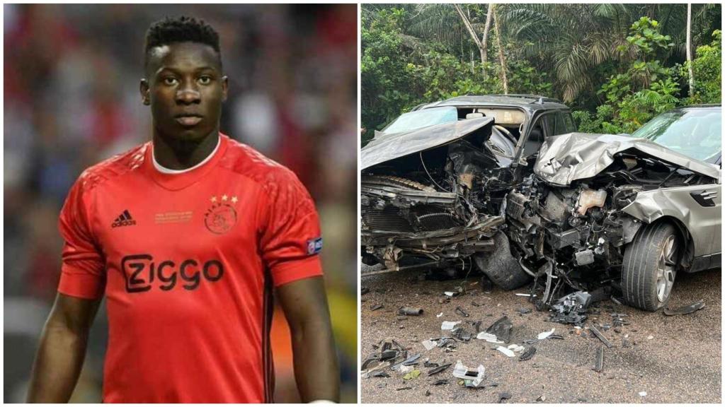 Accidente de coche de Onana en Camerún