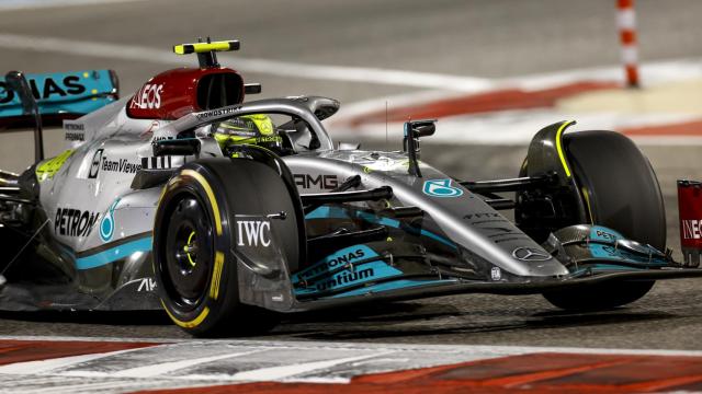 Lewis Hamilton en el Gran Premio de Bahréin 2022