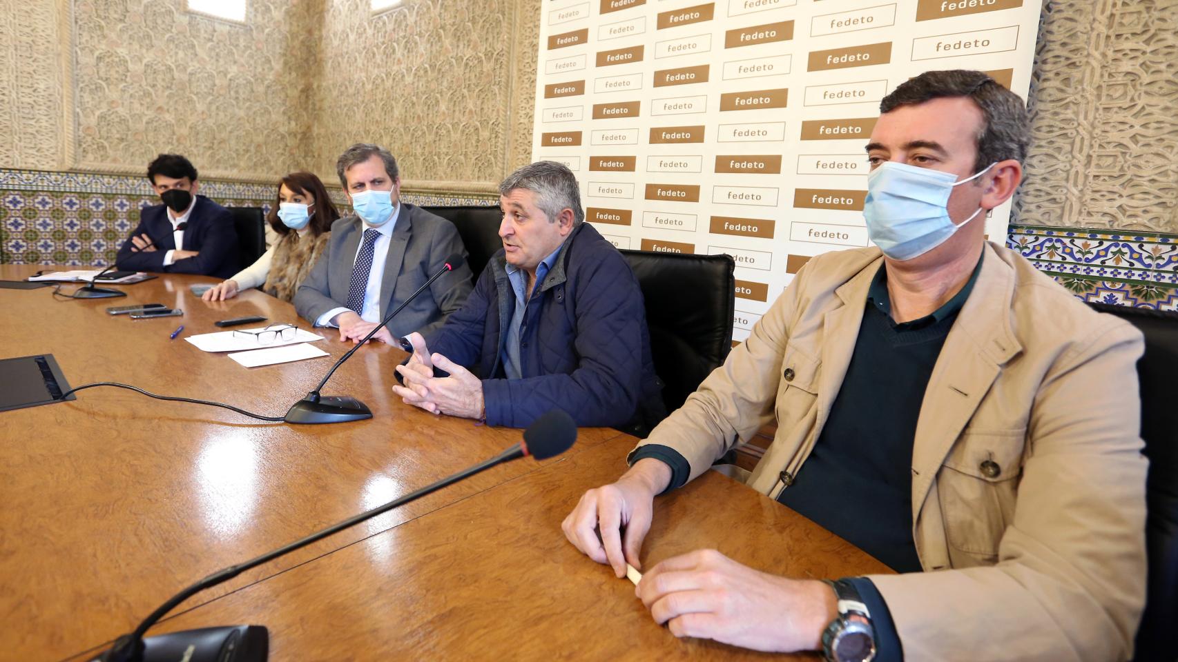 Imagen de la rueda de prensa. Foto: Óscar Huertas
