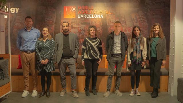 Responsables de Wayra y startups que participan en la nueva convocatoria del 5G ScaleUp Program.