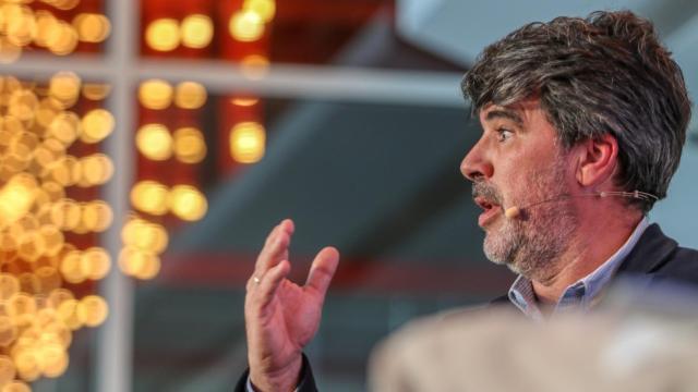 Jesús Amores, responsable del centro de I+D de Vodafone en Málaga, en el IV Encuentro Tecnológico EL ESPAÑOL de Málaga.