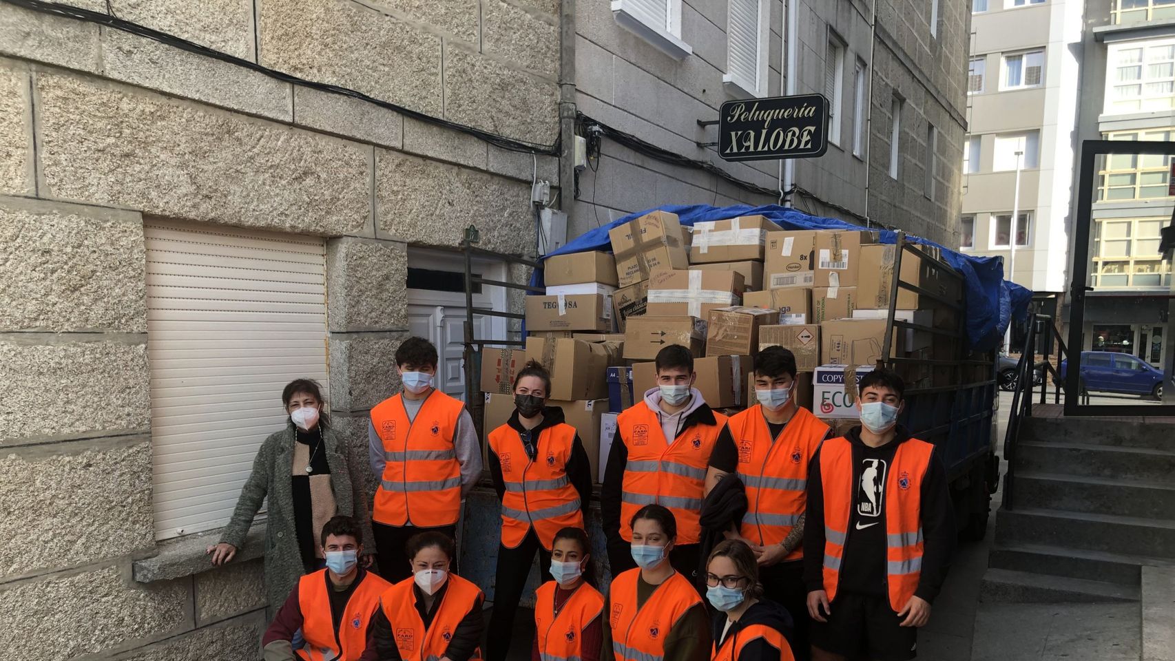Voluntarios de Protección Civil Val Miñor.