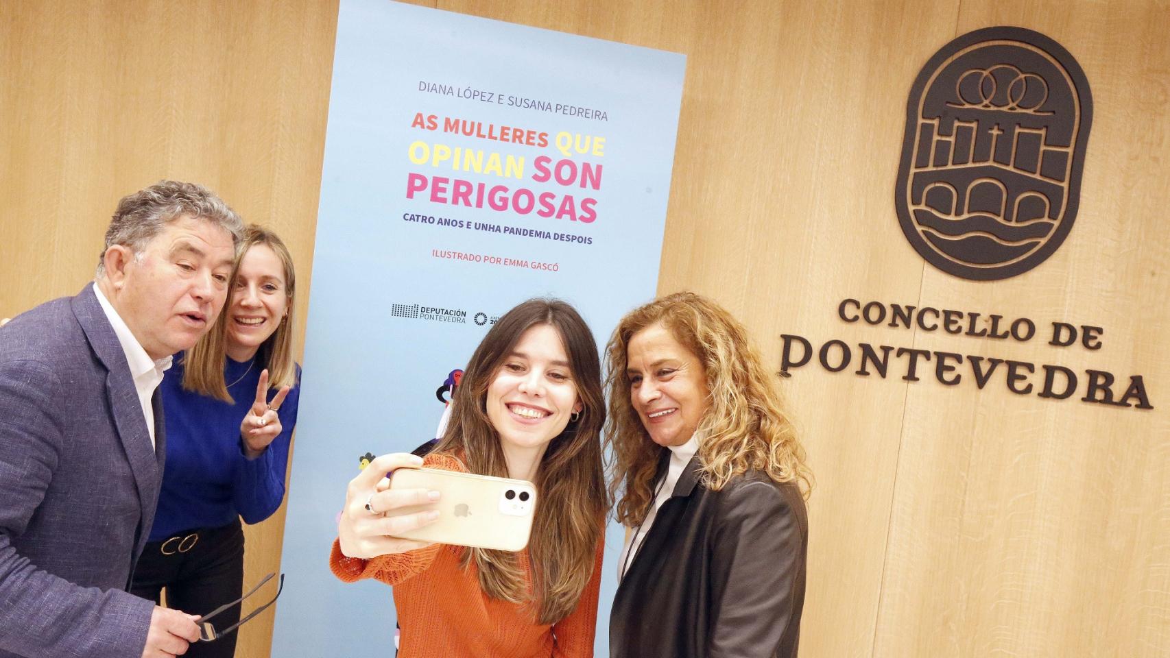 Presentación del libro en Pontevedra.