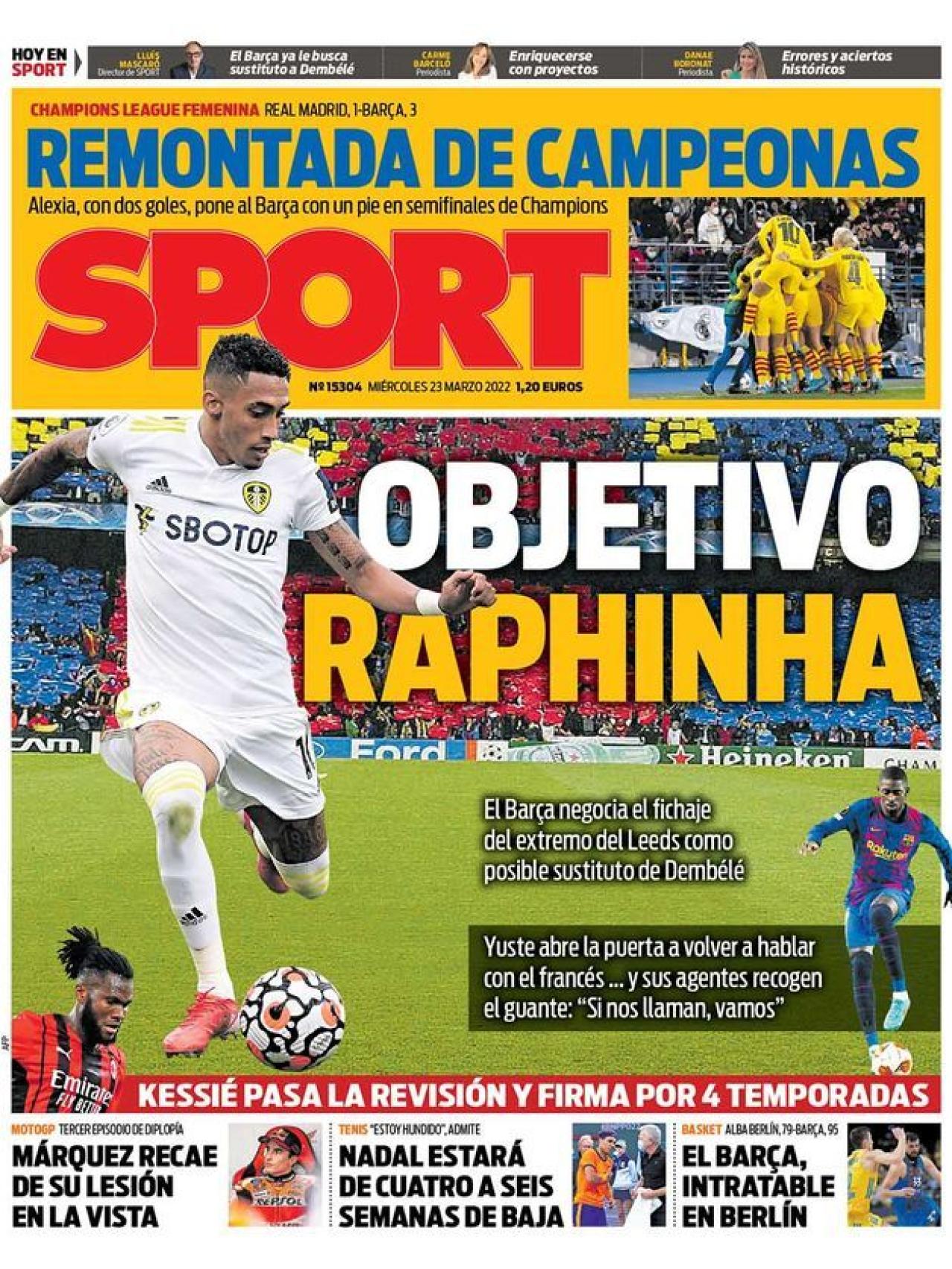 Portada SPORT
