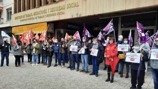 Trabajadores de la Inspección de Trabajo de Albacete.