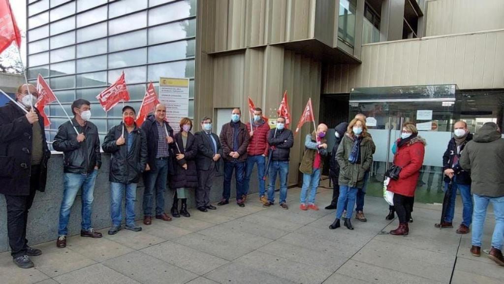 Concentración en Ciudad Real.