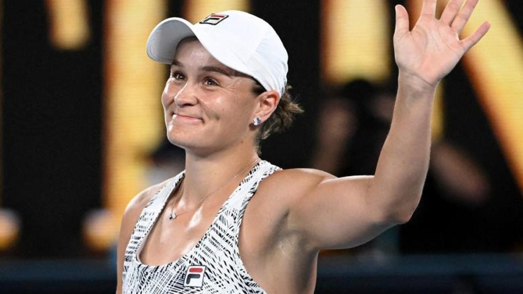 Ashleigh Barty, en el Abierto de Australia 2022
