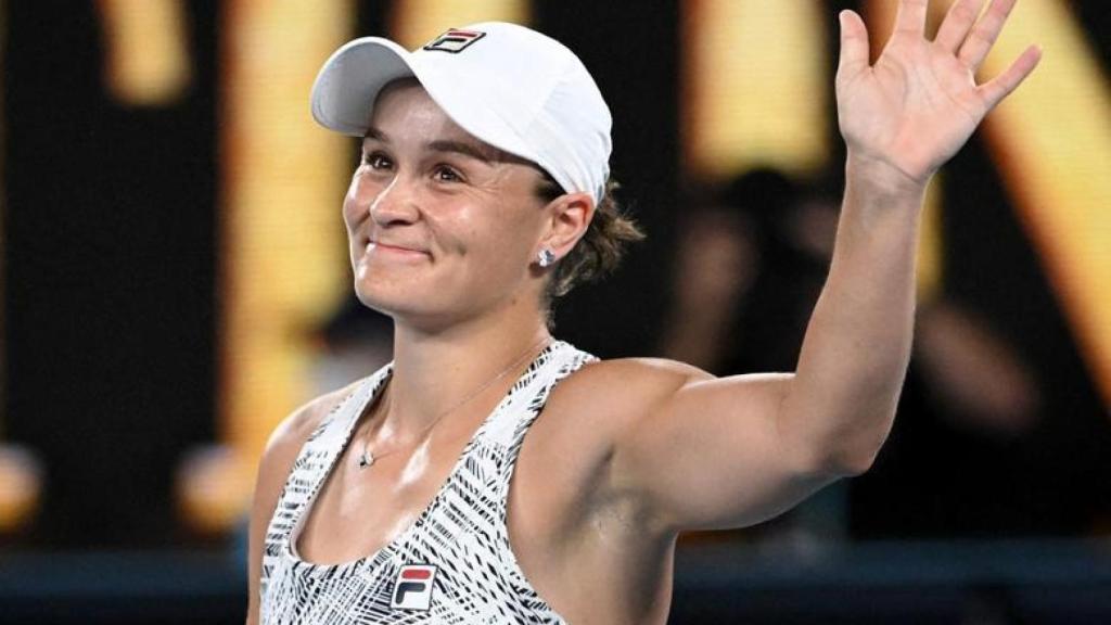 Ashleigh Barty, en el Abierto de Australia 2022