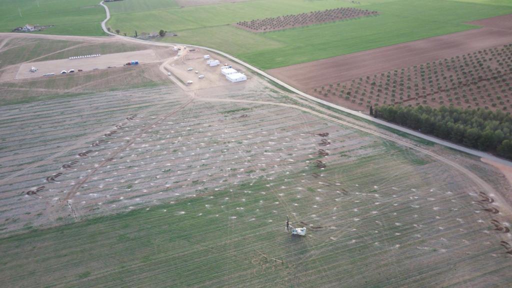 Panorámica de la planta renovable Calatrava.