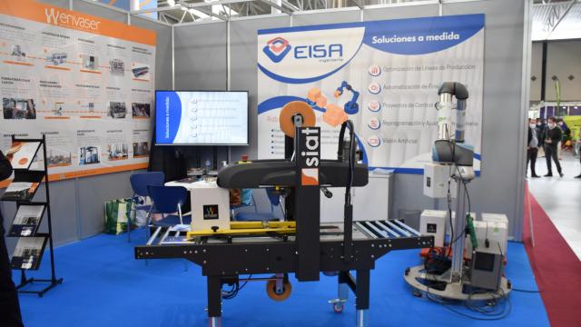 Stand de la empresa Envaser en la Feria Agrovid de Valladolid