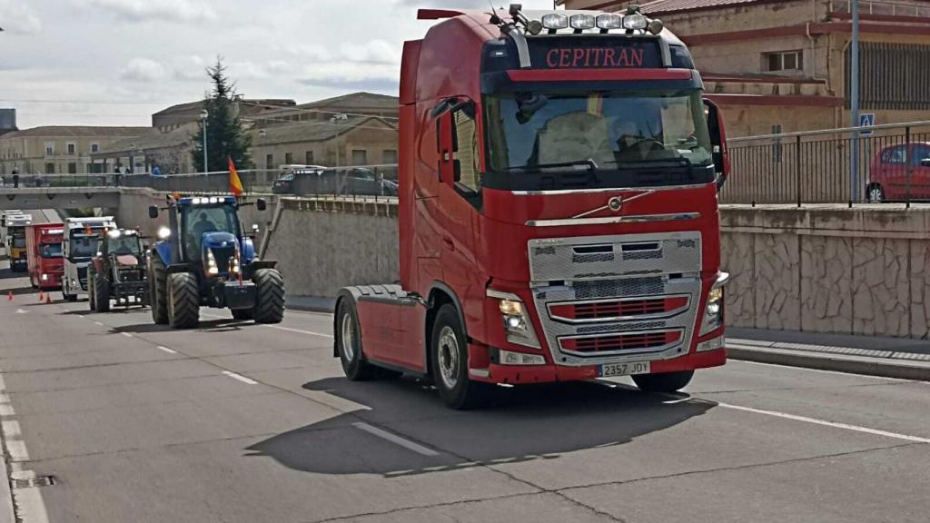 Huelga del transporte en Salamanca