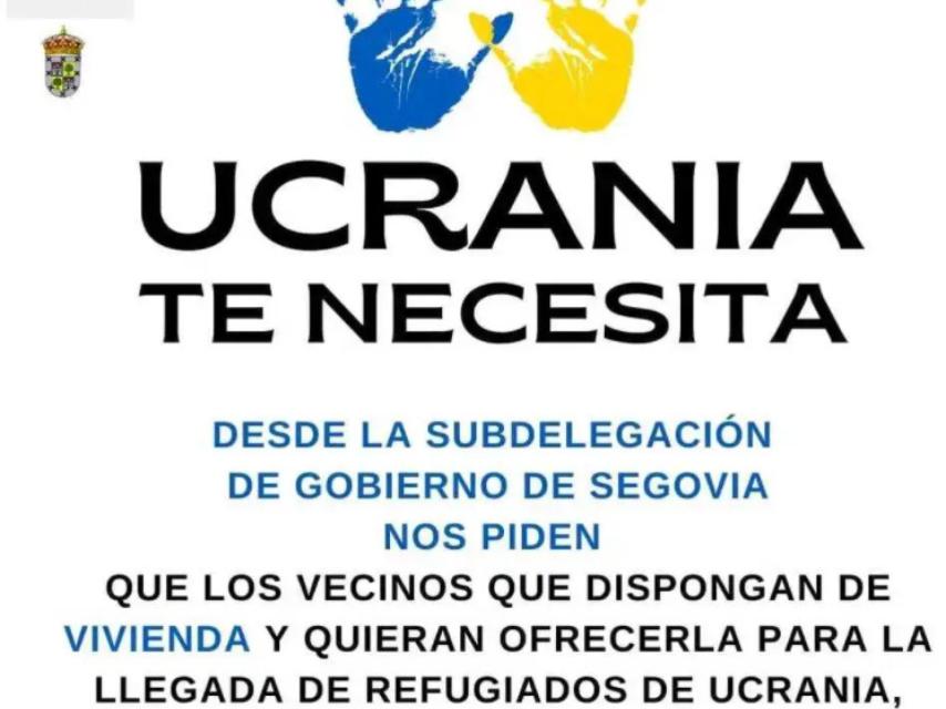 El cartel falso de la Subdelegación de Segovia que se ha difundido por redes sociales