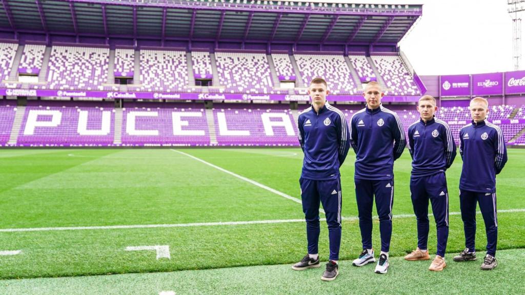 Los ucranianos que han llegado a Zorrilla