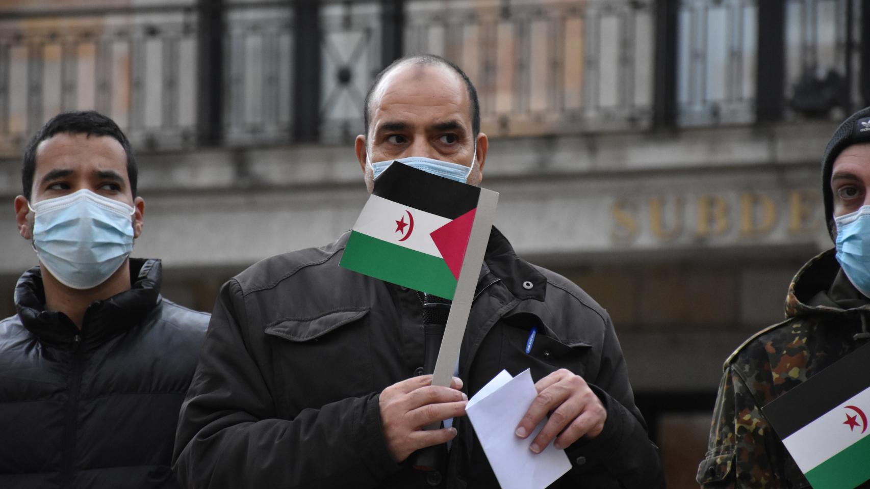 Concentración en apoyo al pueblo saharaui en Zamora