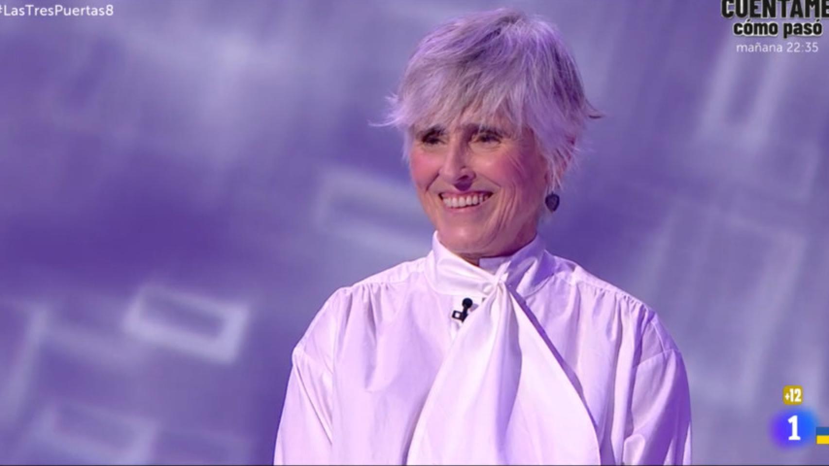 Mercedes Milá en 'Las tres puertas' de María Casado.