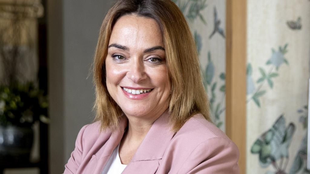 La presentadora Toñi Moreno en una imagen de archivo fechada en octubre de 2021.