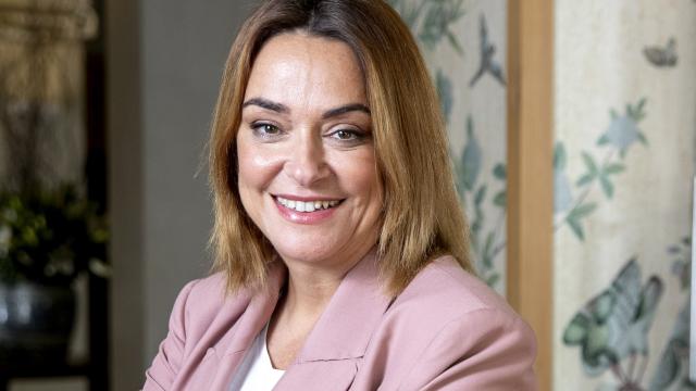 La presentadora Toñi Moreno en una imagen de archivo fechada en octubre de 2021.
