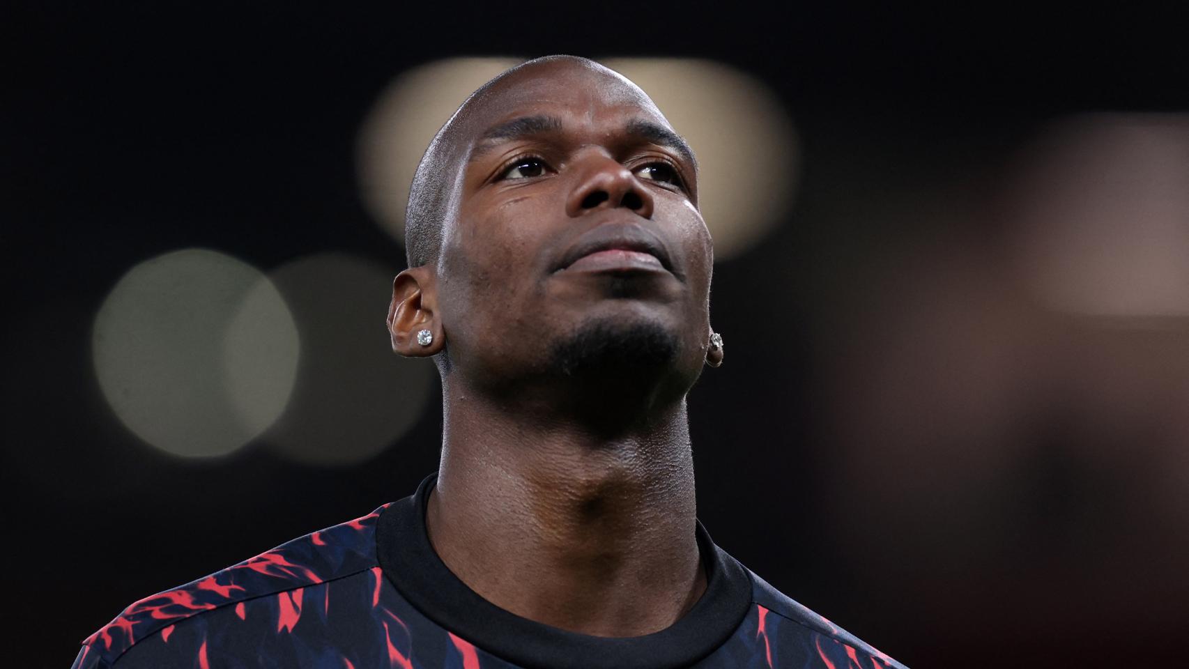 Paul Pogba, con el Manchester United