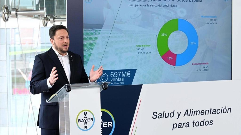 Bernardo Kanahuati, CEO de Bayer en España y Portugal.