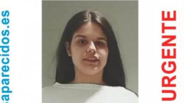 Cartel que alerta de la desaparición de Verónica.