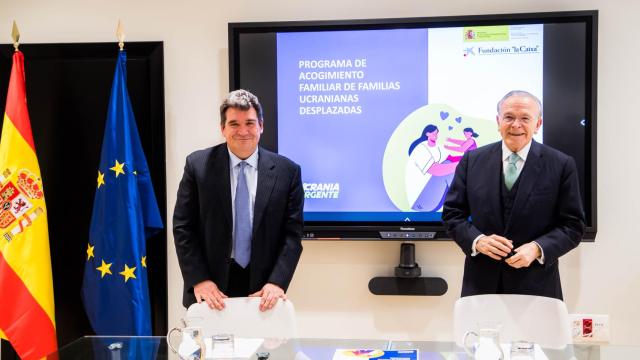 La Fundación 'la Caixa' y el Ministerio de Inclusión se alían para promover la acogida de refugiados ucranianos