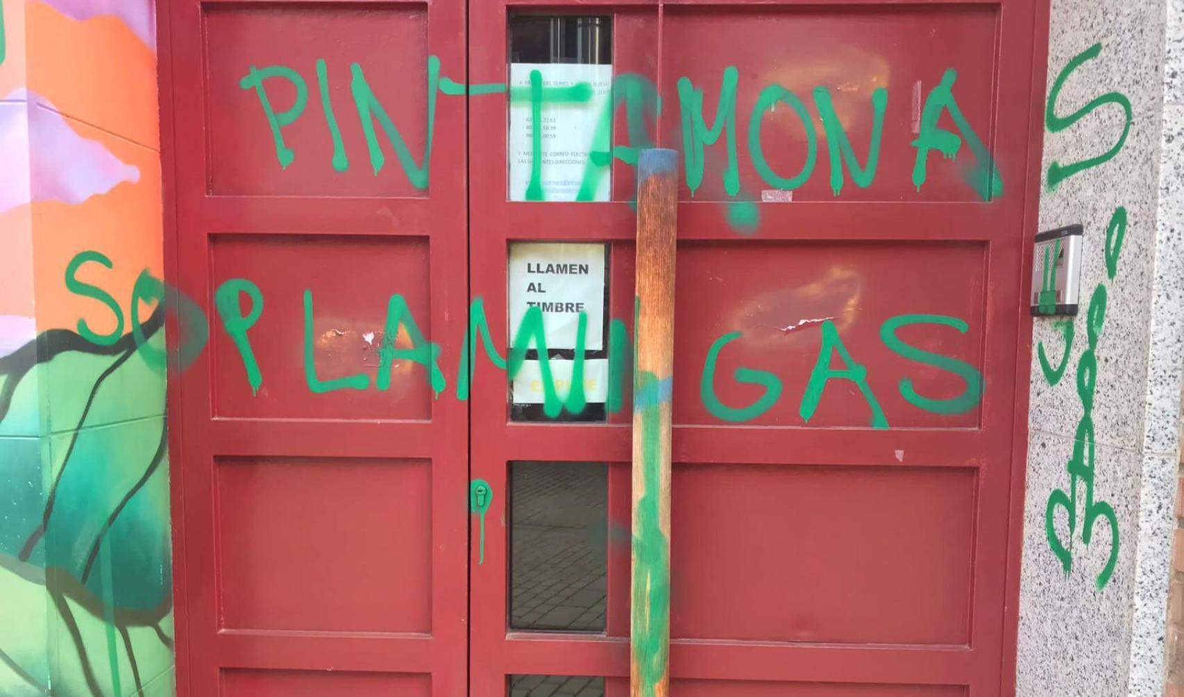 Pintadas en el PSOE de Zamora