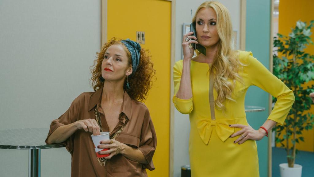 Secuencia de la película, donde vemos a otros de los personajes más icónicos de la serie.