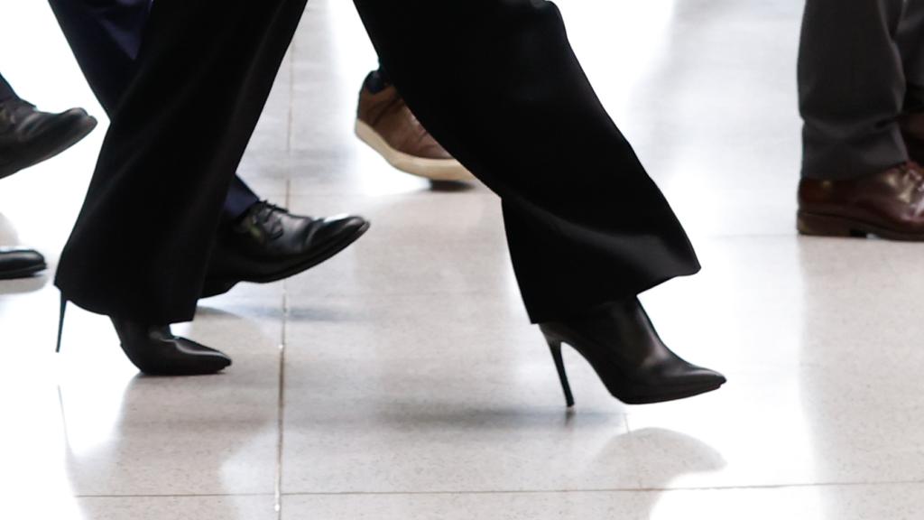 Los botines de Hugo Boss que ha lucido la Reina.