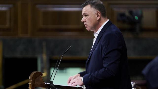 El candidato de Unidas Podemos en Andalucía, Juan Antonio Delgado.