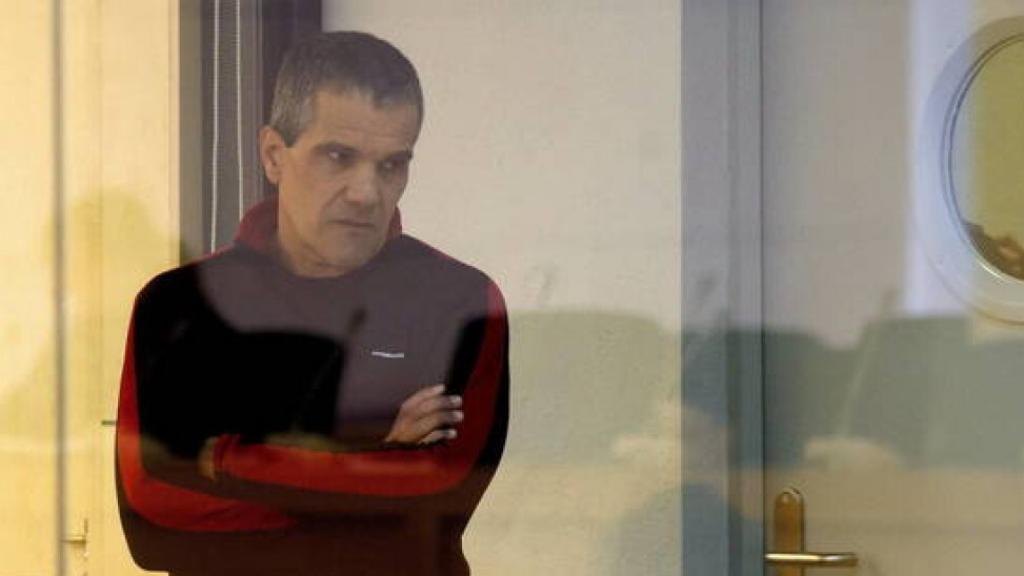 Gadafi, en la 'pecera' de la Audiencia Nacional, en una imagen de archivo.