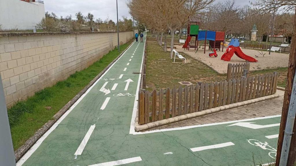Carril bici que une Tejares con Los Alcaldes