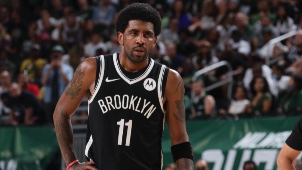Kyrie Irving, con la camiseta de los Brooklyn Nets.