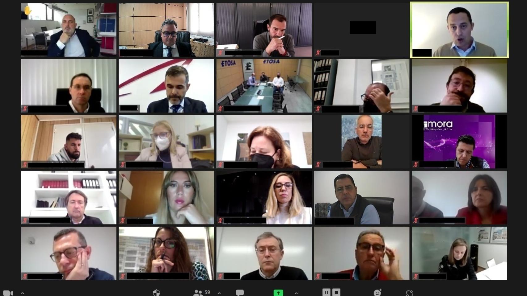 Las empresas asociadas a Provia han mantenido hoy una reunión virtual para abordar los incrementos de precio en las materias primas.