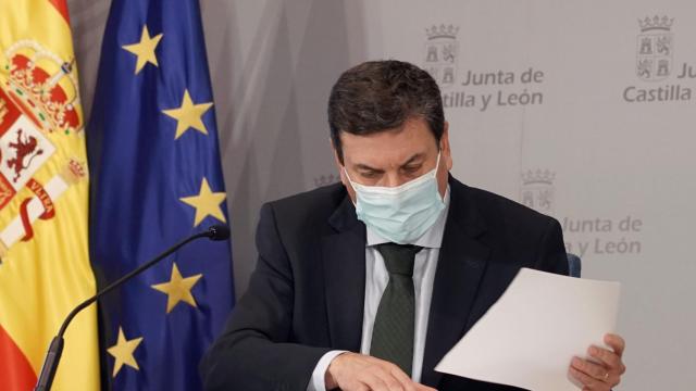 El portavoz de la Junta de Castilla y León, Carlos Fernández Carriedo