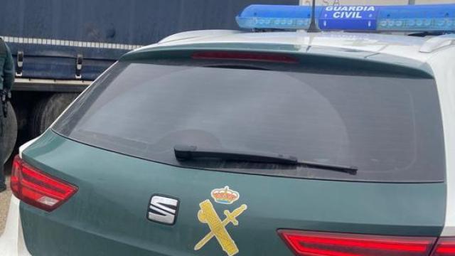 Imagen de una intervención facilitada por la Guardia Civil