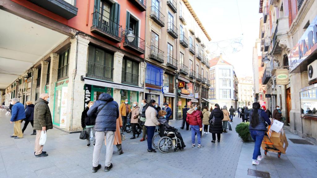 Comercios en el centro de Valladolid / Ical