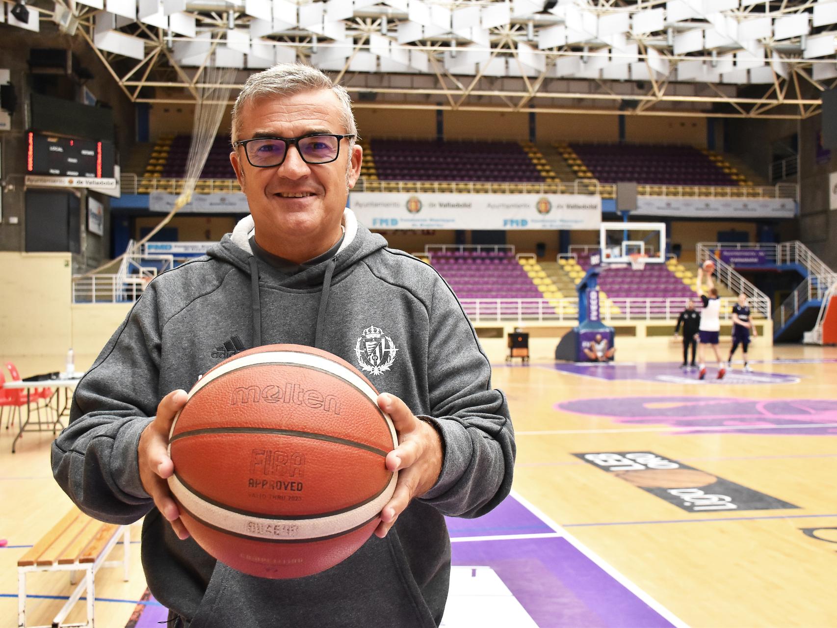 Paco García, entrenador del Real Valladolid Baloncesto en la entrevista para EL ESPAÑOL - Noticias de Castilla y León
