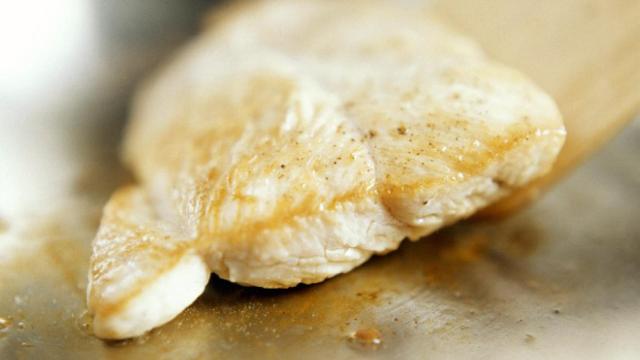 Pechuga de pollo a la plancha.
