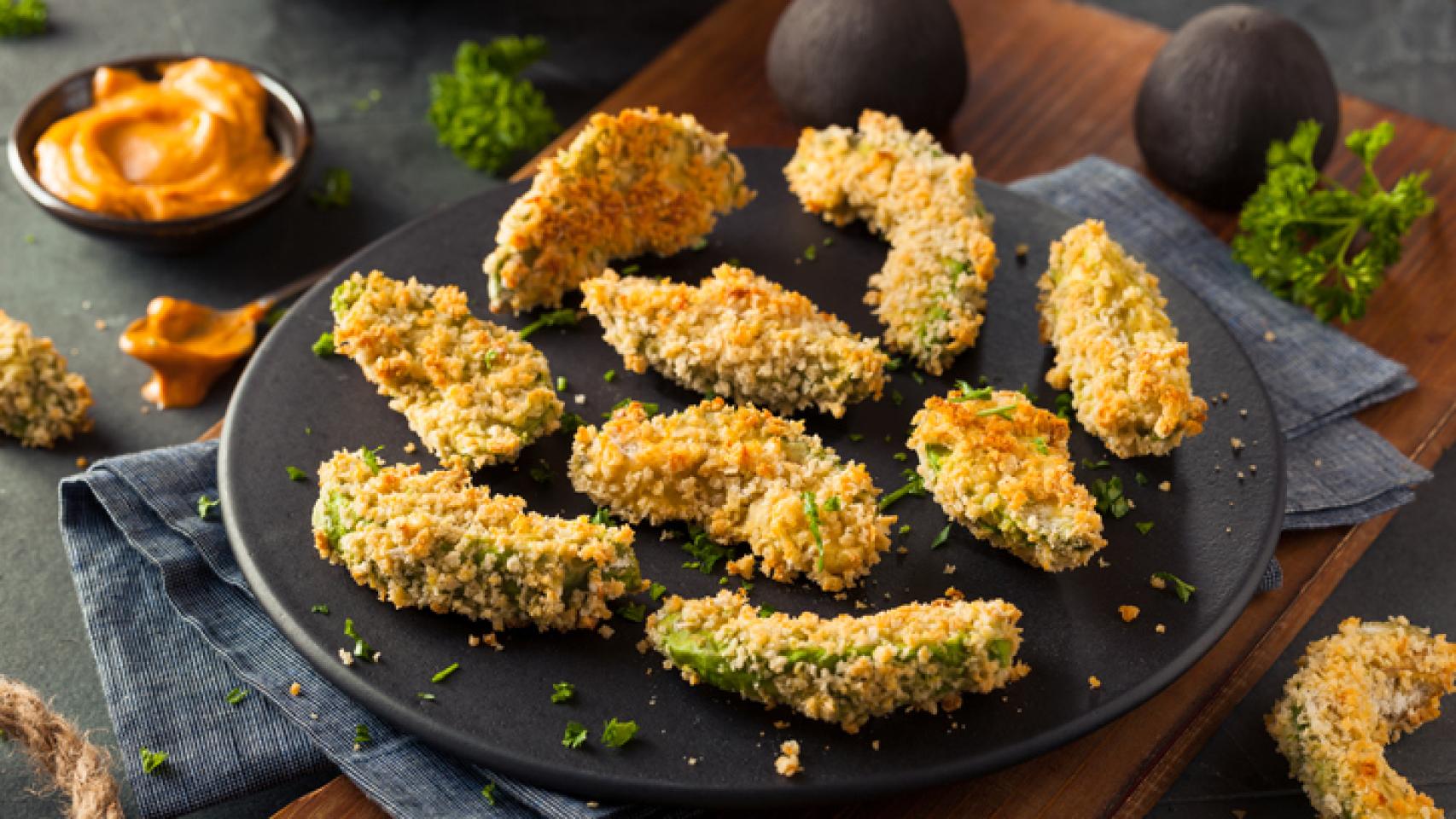 Receta de aguacate crujiente al horno