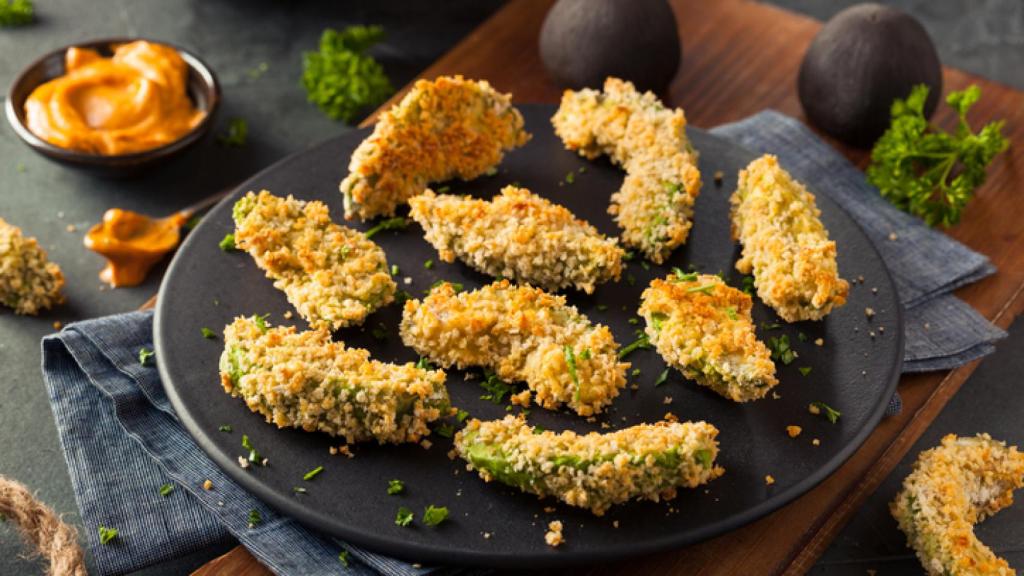 Receta de aguacate crujiente al horno