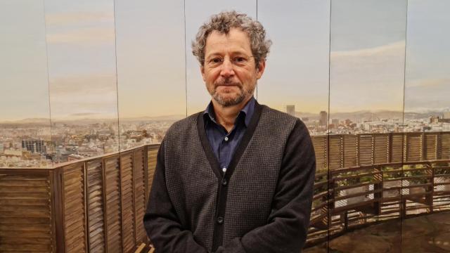 Félix de la Concha en su exposición