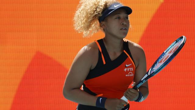 Naomi Osaka, en el Miami Open 2022