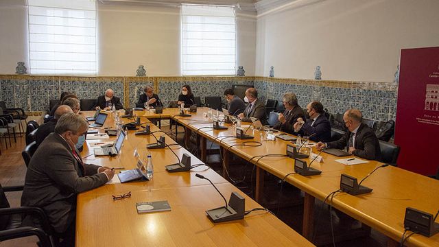 Reunión del G-9 de Universidades con el ministro Joan Subirats en Toledo. Foto: UCLM.