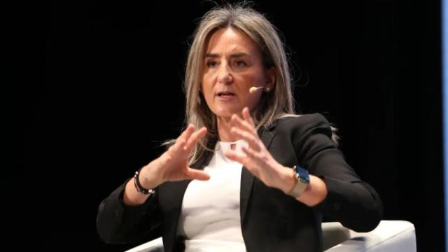 Milagros Tolón, alcaldesa de Toledo, en el I Foro Económico Español 'Castilla-La Mancha: logros y desafíos'. Foto: Óscar Huertas.