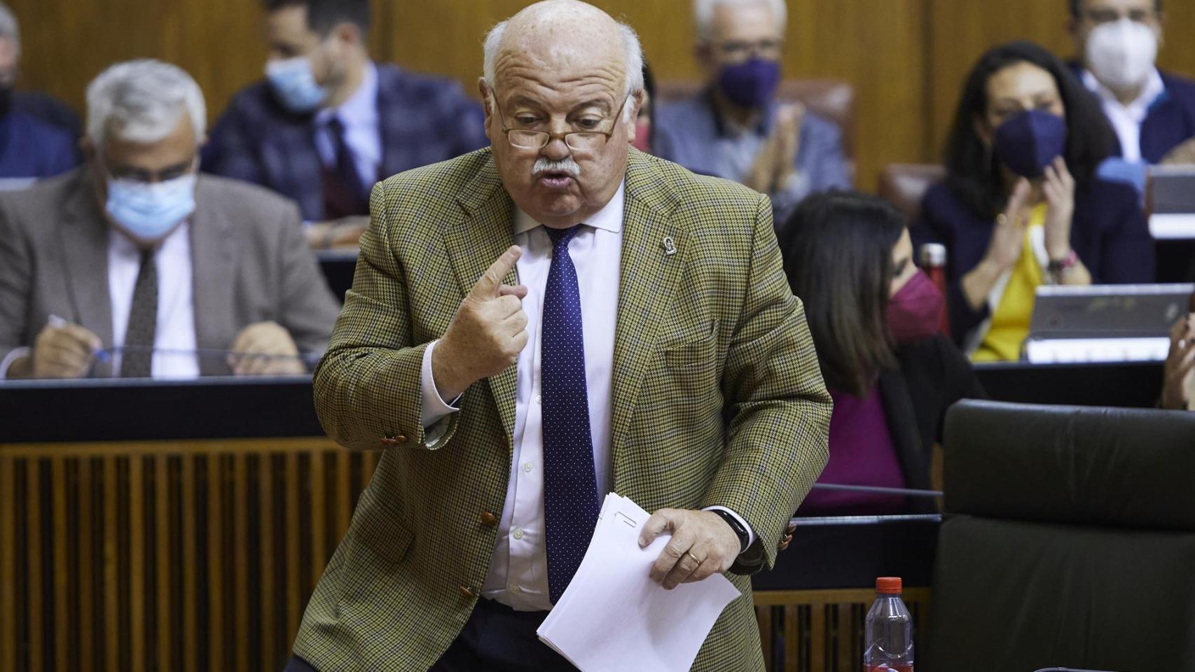 El consejero de Salud en Andalucía, Jesús Aguirre.