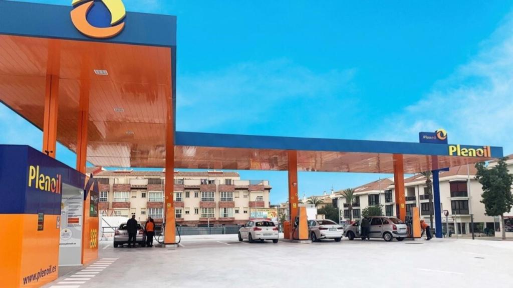 Imagen de archivo de una gasolinera.