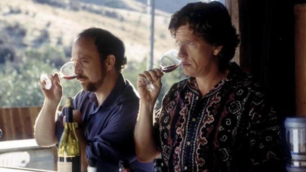 Miles y su colega Jack bebiéndose Napa Valley