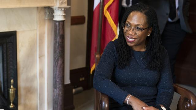 La jueza Ketanji Brown Jackson.