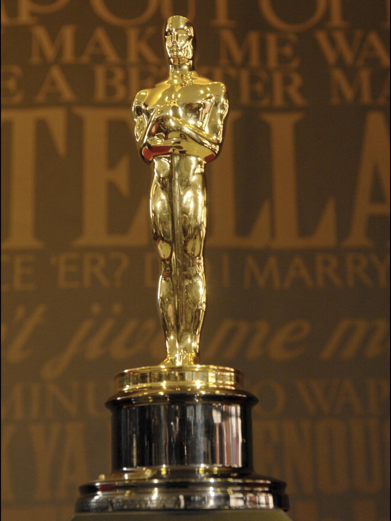 Estatuilla de los Premios Oscar.