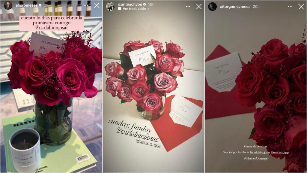 Algunos de los invitados ha compartido sus invitaciones en redes sociales.